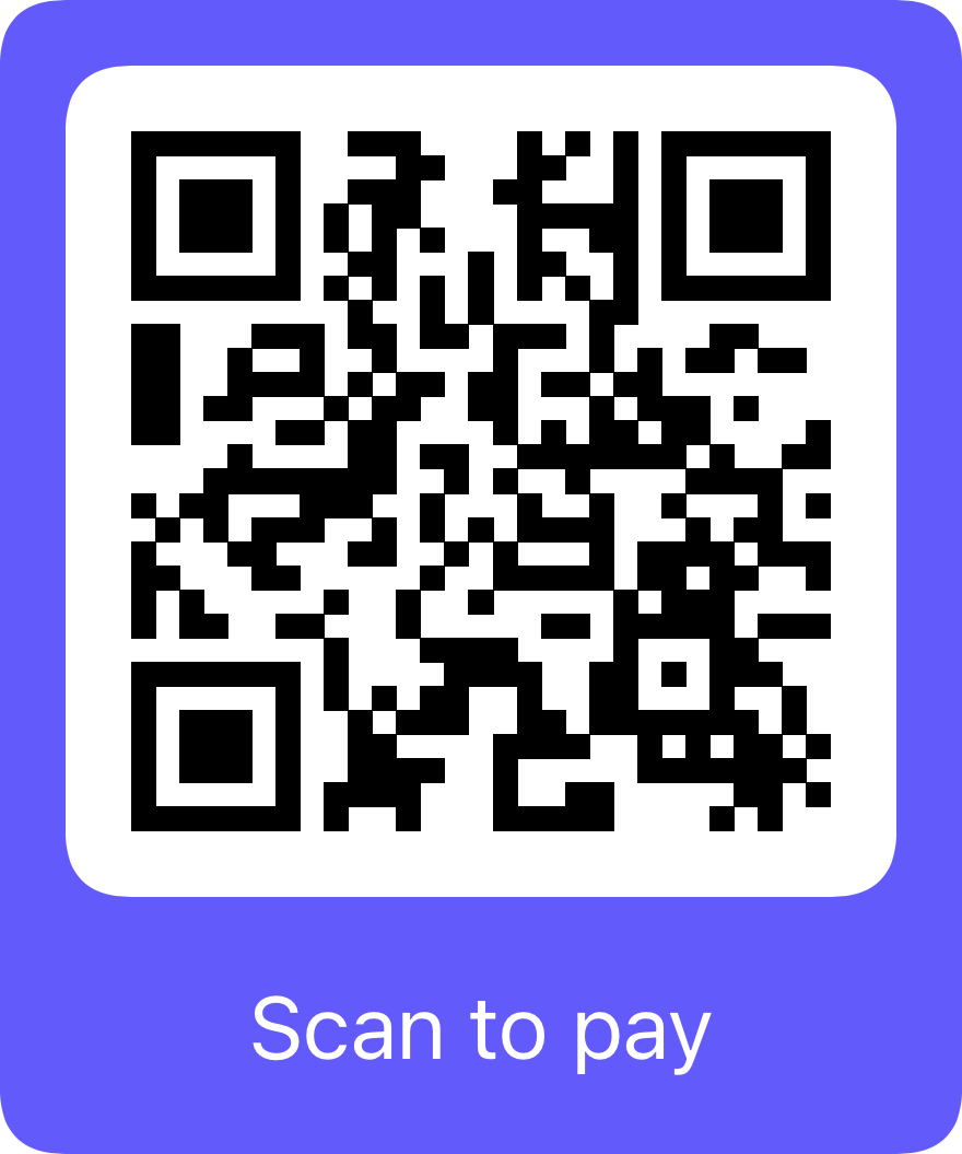 Scan or press to pay